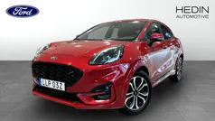Röd (red) Begagnad 2022 Ford Puma ST-Line SUV | 219 900 kr (Bra pris)