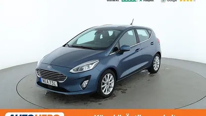 Blå Begagnad 2020 Ford Fiesta Titanium Halvkombi | 109 000 kr (Bra pris)