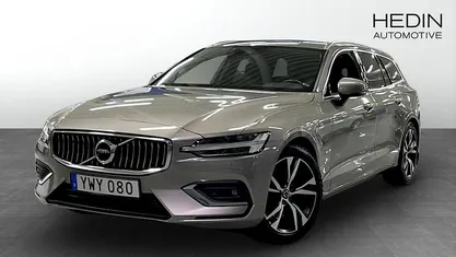 Grå Begagnad 2018 Volvo V60 Inscription Kombi | 309 000 kr (Marknadspris)