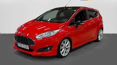 Röd Begagnad 2016 Ford Fiesta ST-Line Halvkombi | 84 500 kr (Lite dyr)