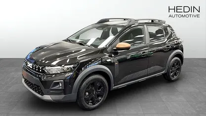 Svart Begagnad 2025 Dacia Sandero Extreme Halvkombi | 219 900 kr (Marknadspris)