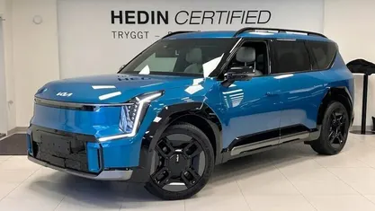 Blå Begagnad 2024 Kia EV9 GT-Line SUV | 809 900 kr (Marknadspris)