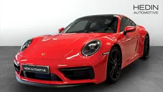 Röd (red) Begagnad 2023 Porsche 911 Carrera GTS Sportkupé | 1 689 000 kr (Marknadspris)