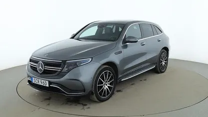 Grå Begagnad 2020 Mercedes EQC400 AMG line SUV | 365 000 kr (Superpris)