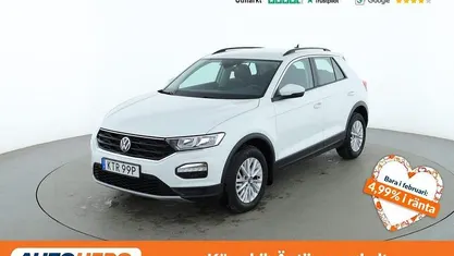 Vit Begagnad 2021 VW T-Roc Style SUV | 165 000 kr (Bra pris)