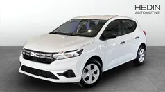 Vit Ny 2025 Dacia Sandero Halvkombi | 189 900 kr (Marknadspris)