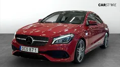 Röd Begagnad 2019 Mercedes CLA200 AMG Sportkupé | 229 900 kr (Marknadspris)