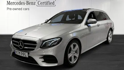Begagnad Mercedes E200 AMG 160 HK (117 kW) 2019 Silver Kombi