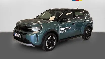 Khaki green metallic Ny 2025 Opel Frontera SUV | 336 800 kr (Marknadspris)
