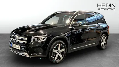 Svart Begagnad 2022 Mercedes GLB200 AMG line SUV | 384 900 kr (Bra pris)