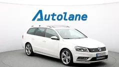 Candy white Begagnad 2014 VW Passat R-line Kombi | 129 900 kr (Marknadspris)