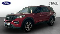 Röd (red) Begagnad 2022 Ford Explorer ST-Line SUV | 619 900 kr (Marknadspris)