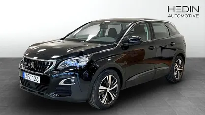 Svart Begagnad 2019 Peugeot 3008 SUV | 204 900 kr (Marknadspris)