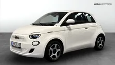Vit Begagnad 2021 Fiat 500e Passion Halvkombi | 189 900 kr (Lite dyr)