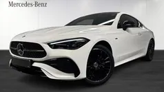 Svart Ny 2025 Mercedes CLE300 AMG line Sportkupé | 638 000 kr