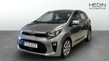 Svart Begagnad 2020 Kia Picanto Advance Halvkombi | 139 500 kr (Marknadspris)