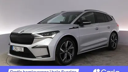 Silver Begagnad 2023 Skoda Enyaq iV SportLine SUV | 380 990 kr (Marknadspris)
