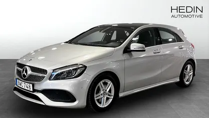 Begagnad Mercedes A180 122 HK (89 kW) 2018 Grå Halvkombi