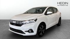 Snövit Ny 2025 Dacia Sandero Expression Halvkombi | 219 900 kr (Marknadspris)