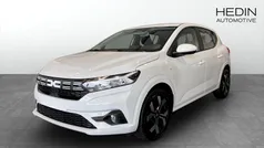 Snövit Ny 2025 Dacia Sandero Expression Halvkombi | 219 900 kr (Bra pris)