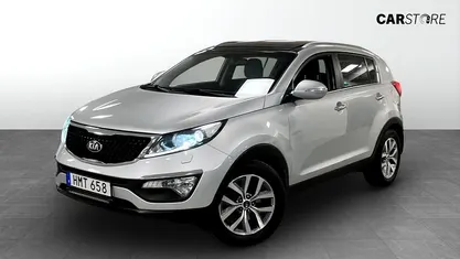 Grå Begagnad 2014 Kia Sportage SUV | 109 900 kr (Marknadspris)