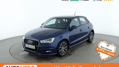 Blå Begagnad 2017 Audi A1 Sportback S-Line Halvkombi | 125 000 kr (Bra pris)