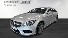 Silver Begagnad 2017 Mercedes CLS350 AMG Kombi | 319 900 kr (Dyr)