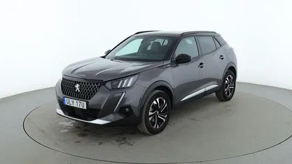 Grå Begagnad 2021 Peugeot 2008 GT SUV | 196 000 kr (Marknadspris)