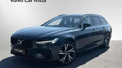 Mörkblå (blå) Begagnad 2021 Volvo V90 R-Design Kombi | 454 900 kr (Marknadspris)