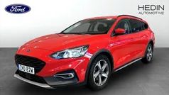 Röd (red) Begagnad 2021 Ford Focus Active Kombi | 194 900 kr (Marknadspris)