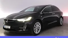 Svart Begagnad 2017 Tesla Model X SUV | 354 900 kr (Bra pris)