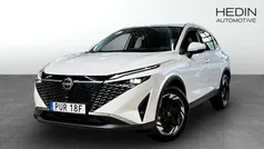 Vit (white) Begagnad 2025 Nissan Qashqai N-Connecta SUV | 329 900 kr (Bra pris)