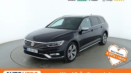 Svart Begagnad 2018 VW Passat Alltrack Kombi | 167 000 kr (Bra pris)