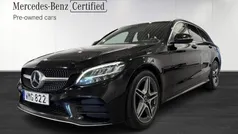 Svart (black) Begagnad 2018 Mercedes C200 Kombi | 220 000 kr (Marknadspris)