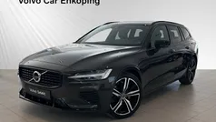 Grå Begagnad 2022 Volvo V60 R-Design Kombi | 449 900 kr (Marknadspris)