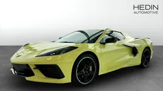 Gul (yellow) Ny 2024 Chevrolet Corvette Cab | 1 495 450 kr (Marknadspris)