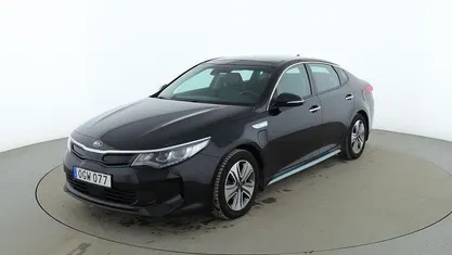 Svart Begagnad 2016 Kia Optima Hybrid Attract Sedan | 154 000 kr (Marknadspris)