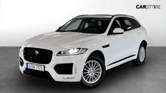 Vit Begagnad 2018 Jaguar F-Pace R-Dynamic SUV | 279 900 kr (Marknadspris)