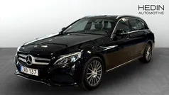 Svart (black) Begagnad 2017 Mercedes C180 Kombi | 219 900 kr (Marknadspris)