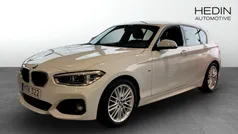 Vit (white) Begagnad 2018 BMW 120 M Sport Halvkombi | 239 900 kr (Marknadspris)