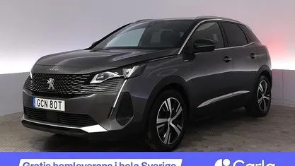 Grå Begagnad 2022 Peugeot 3008 GT SUV | 258 900 kr (Marknadspris)