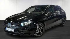 Svart (black) Begagnad 2021 Mercedes A250 AMG line Halvkombi | 279 900 kr (Marknadspris)