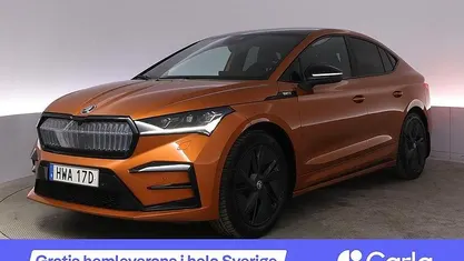 Orange Begagnad 2023 Skoda Enyaq iV RS SUV | 417 990 kr (Marknadspris)