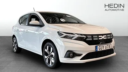 Ny Dacia Sandero Expression 92 HK (67 kW) 2025 Vit (white) Halvkombi
