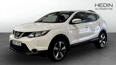Vit (white) Begagnad 2016 Nissan Qashqai SUV | 129 800 kr (Marknadspris)