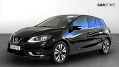 Svart Begagnad 2016 Nissan Pulsar Halvkombi | 99 900 kr