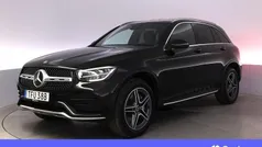 Svart Begagnad 2021 Mercedes GLC300e AMG SUV | 417 900 kr (Marknadspris)