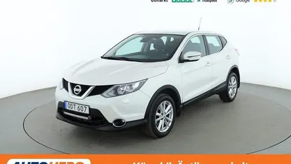 Vit Begagnad 2016 Nissan Qashqai Acenta SUV | 113 000 kr (Marknadspris)