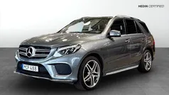 Grå (grey) Begagnad 2018 Mercedes GLE350 AMG line SUV | 364 900 kr (Marknadspris)