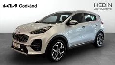 Grå (silver) Begagnad 2020 Kia Sportage GT-Line SUV | 244 900 kr (Bra pris)